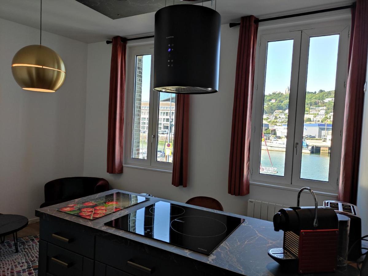 Le Reflet Des Voiles Face Au Port De Fecamp Appartement Buitenkant foto