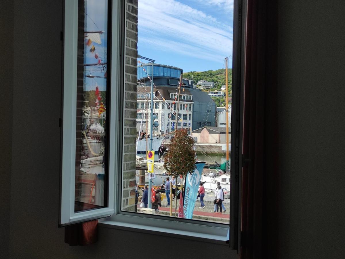 Le Reflet Des Voiles Face Au Port De Fecamp Appartement Buitenkant foto